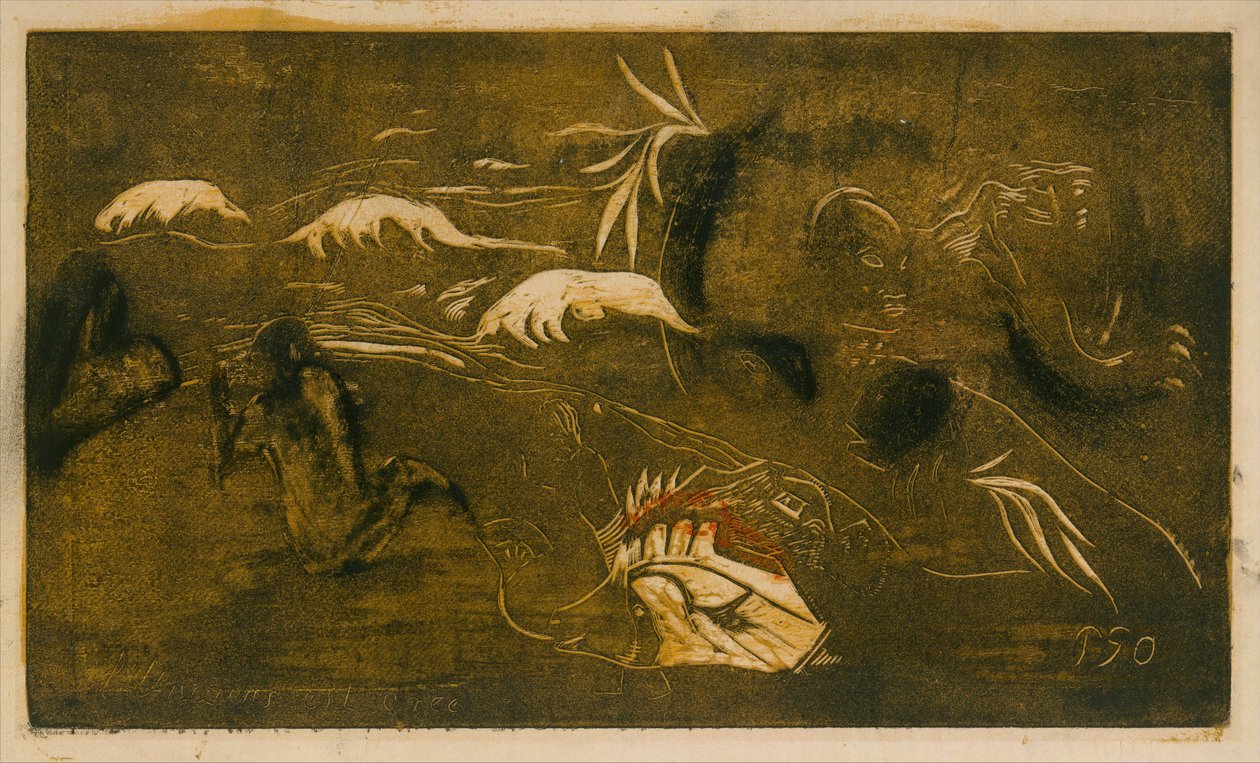 Evren Yaratıldı, 1893-94., 1893-94. by Paul Gauguin