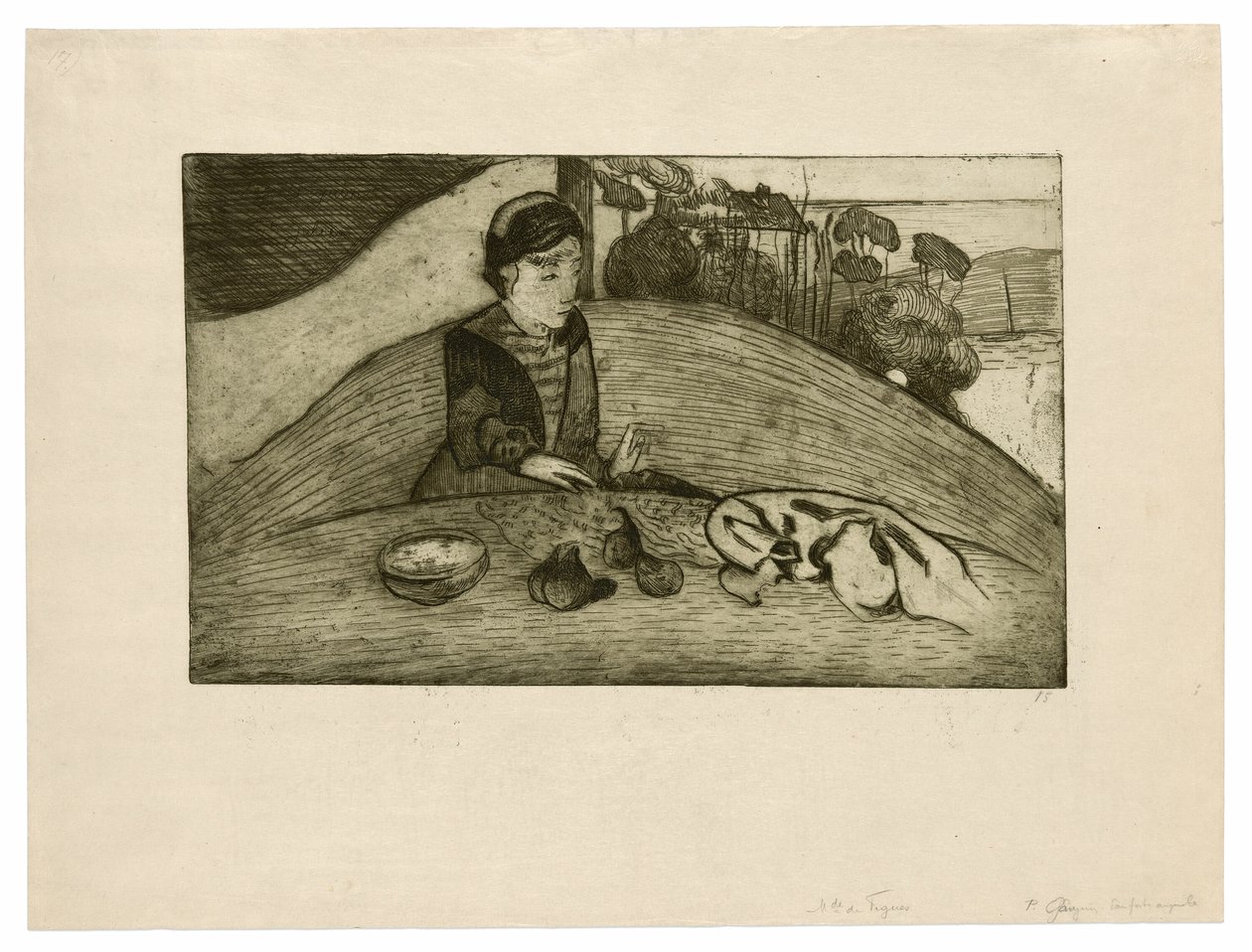 İncirli Kadın by Paul Gauguin