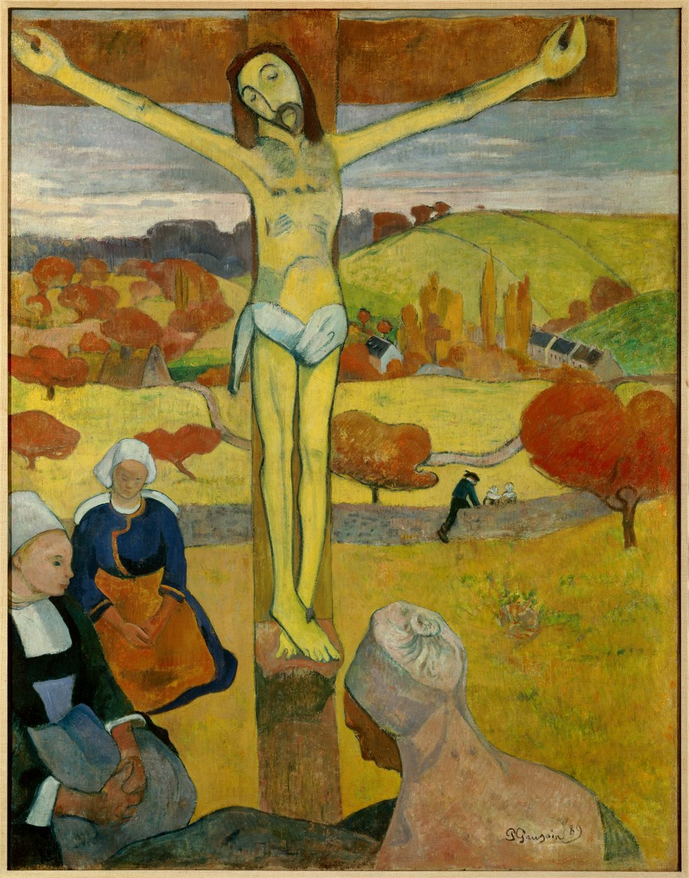 Sarı İsa, 1889 by Paul Gauguin
