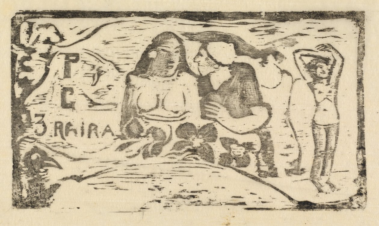 "Gülümseme" için Başlık Sayfası by Paul Gauguin