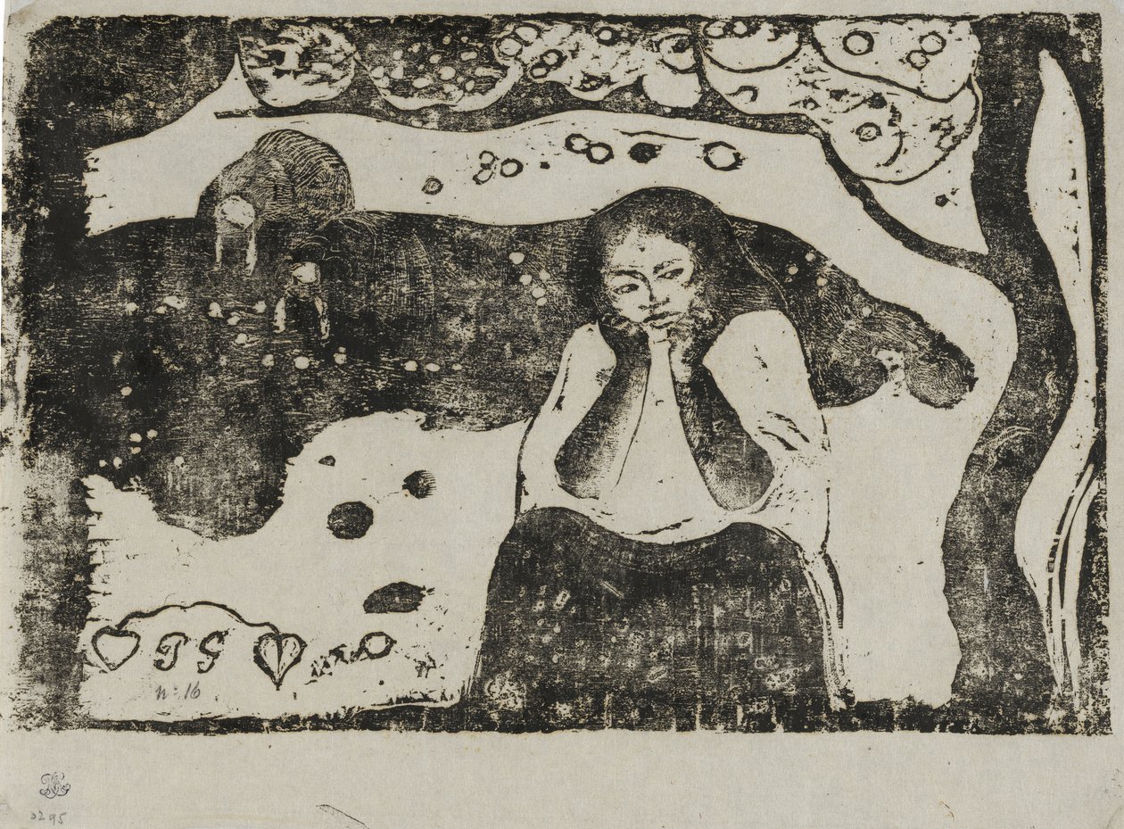 Bilinmeyen resim by Paul Gauguin