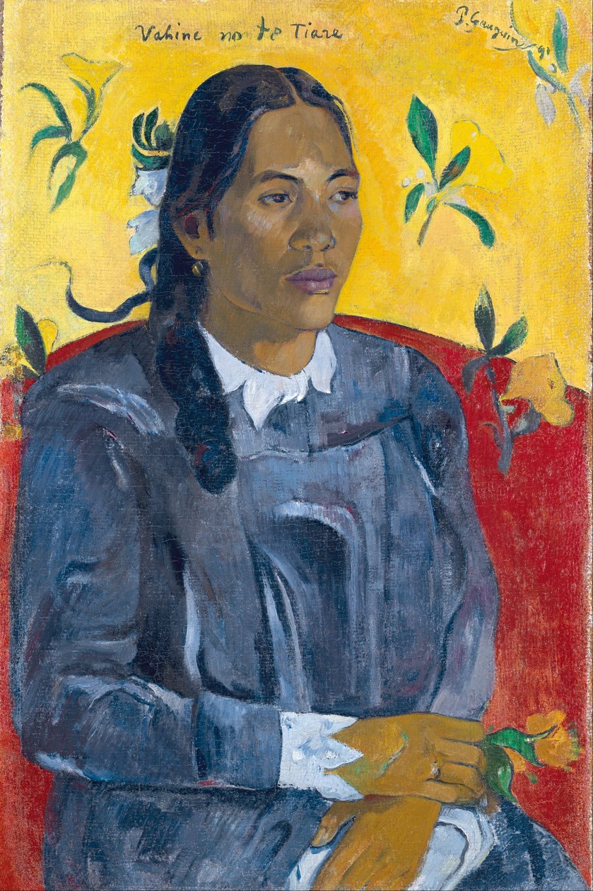 Vahine No Te Tiare (Çiçekli Kadın) by Paul Gauguin