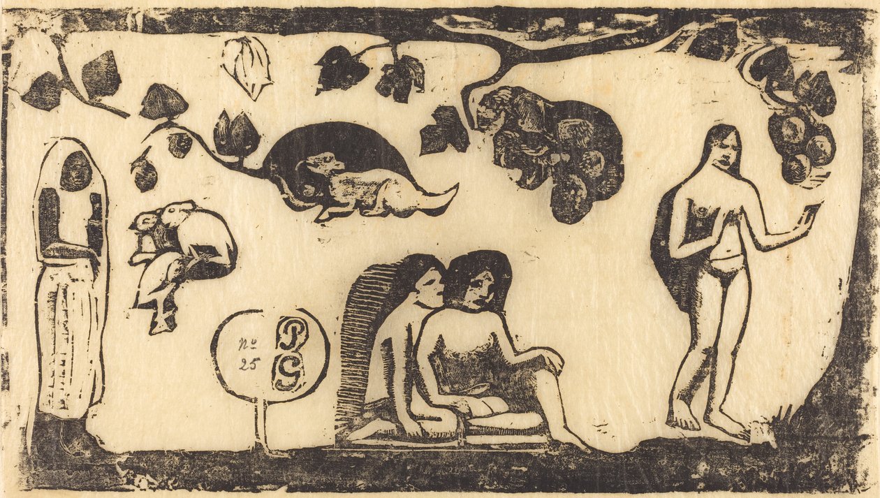 Kadınlar, Hayvanlar ve Yapraklar Kadınlar, hayvanlar ve yapraklar, 1895