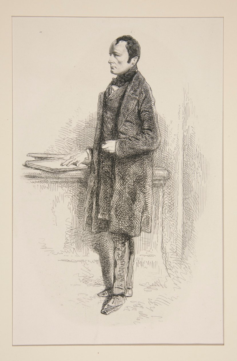 (PAUL DELAROCHE.) by Paul Gavarni