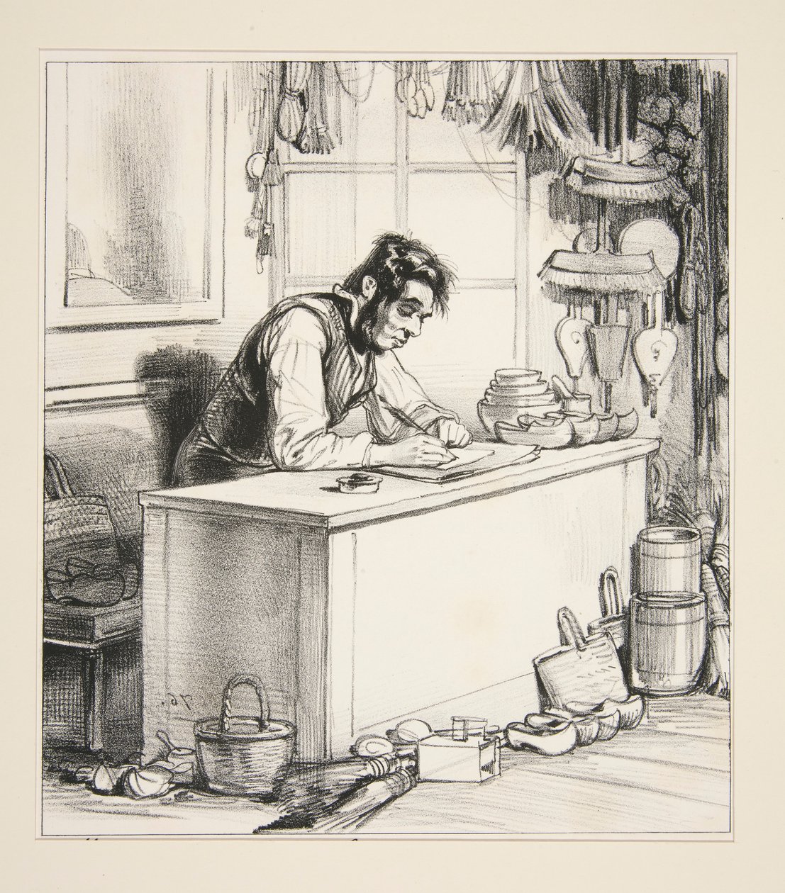 1. Tabur Disiplin Kurulu üyelerine by Paul Gavarni
