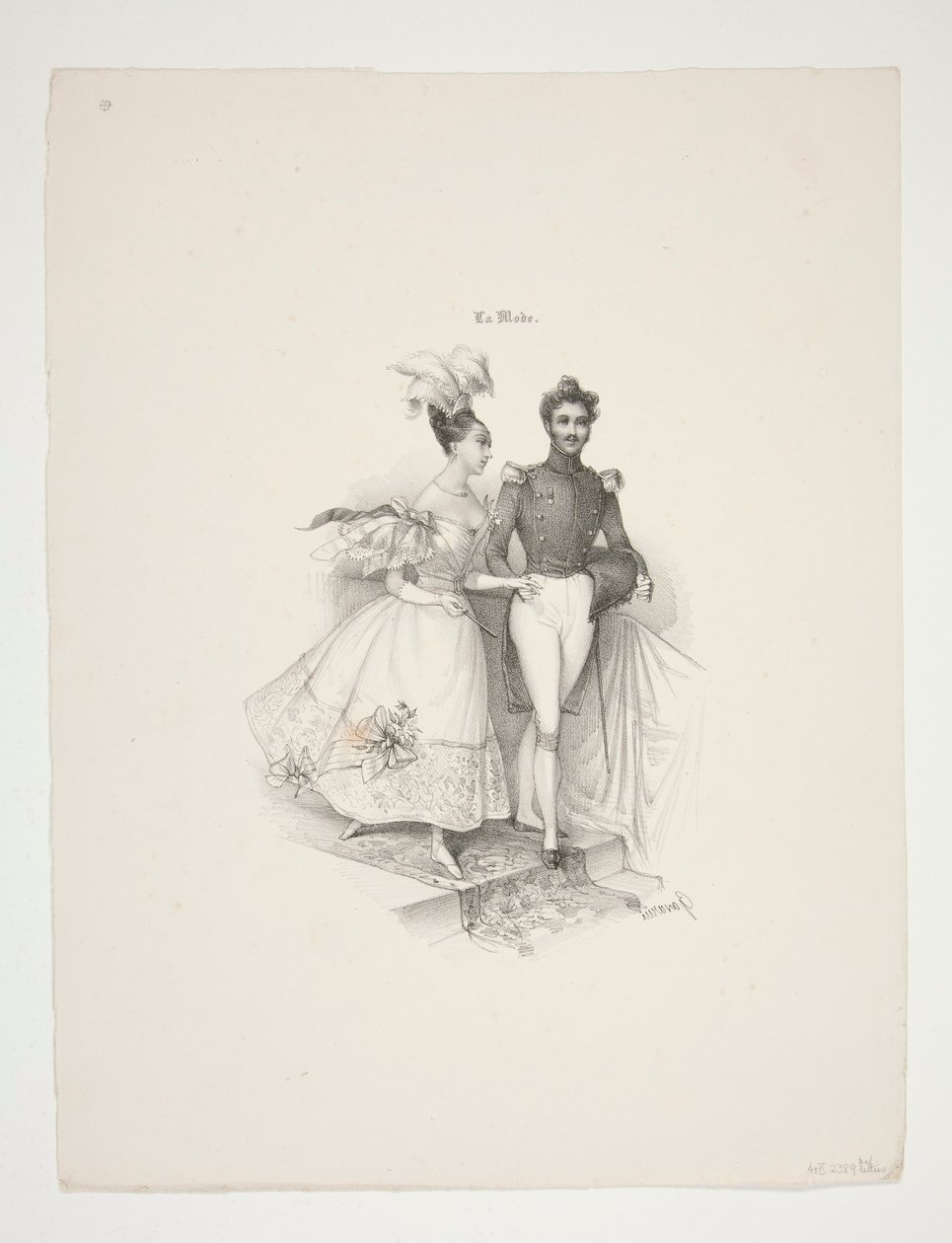 BAL DE L by Paul Gavarni