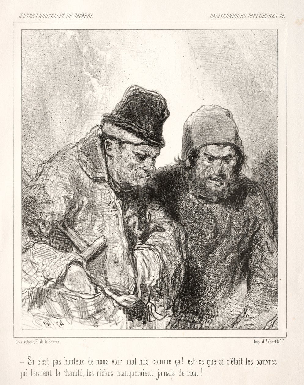 Paris saçmalığı by Paul Gavarni