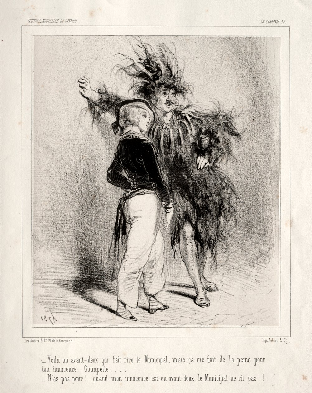 karnaval by Paul Gavarni