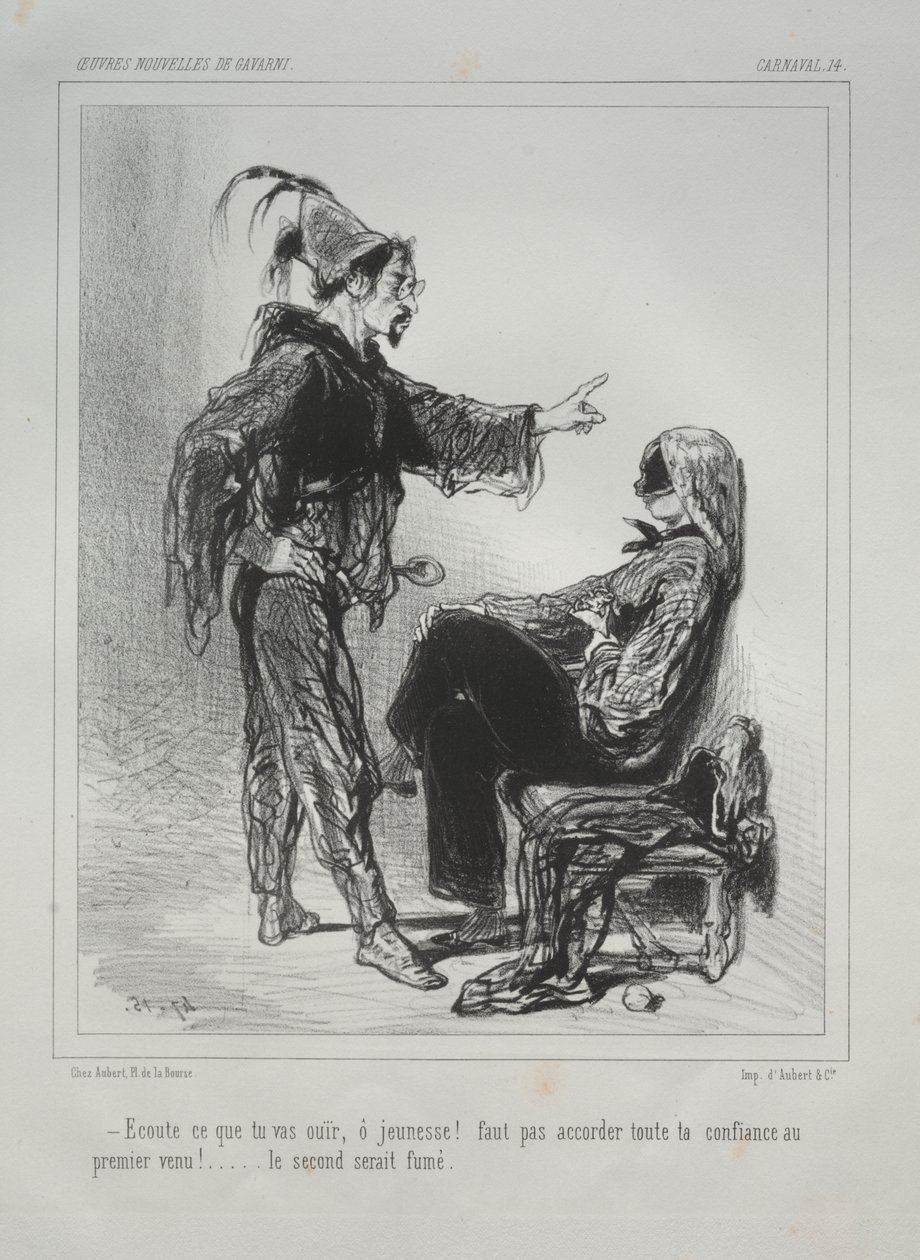 Karnaval by Paul Gavarni