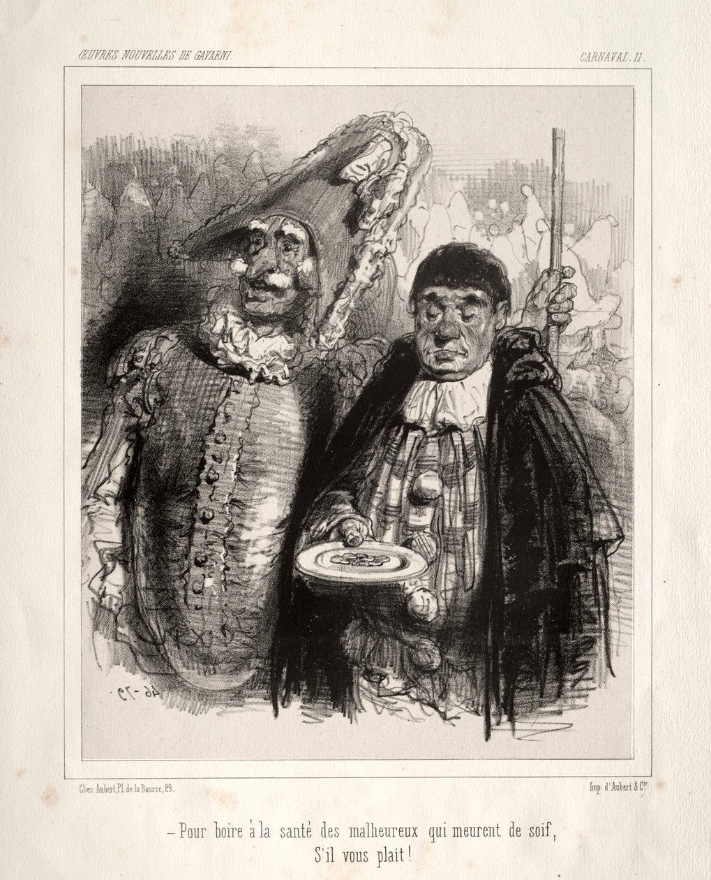 karnaval by Paul Gavarni