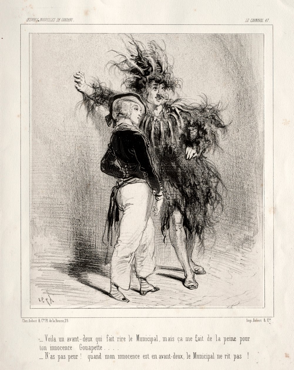 Karnaval. by Paul Gavarni