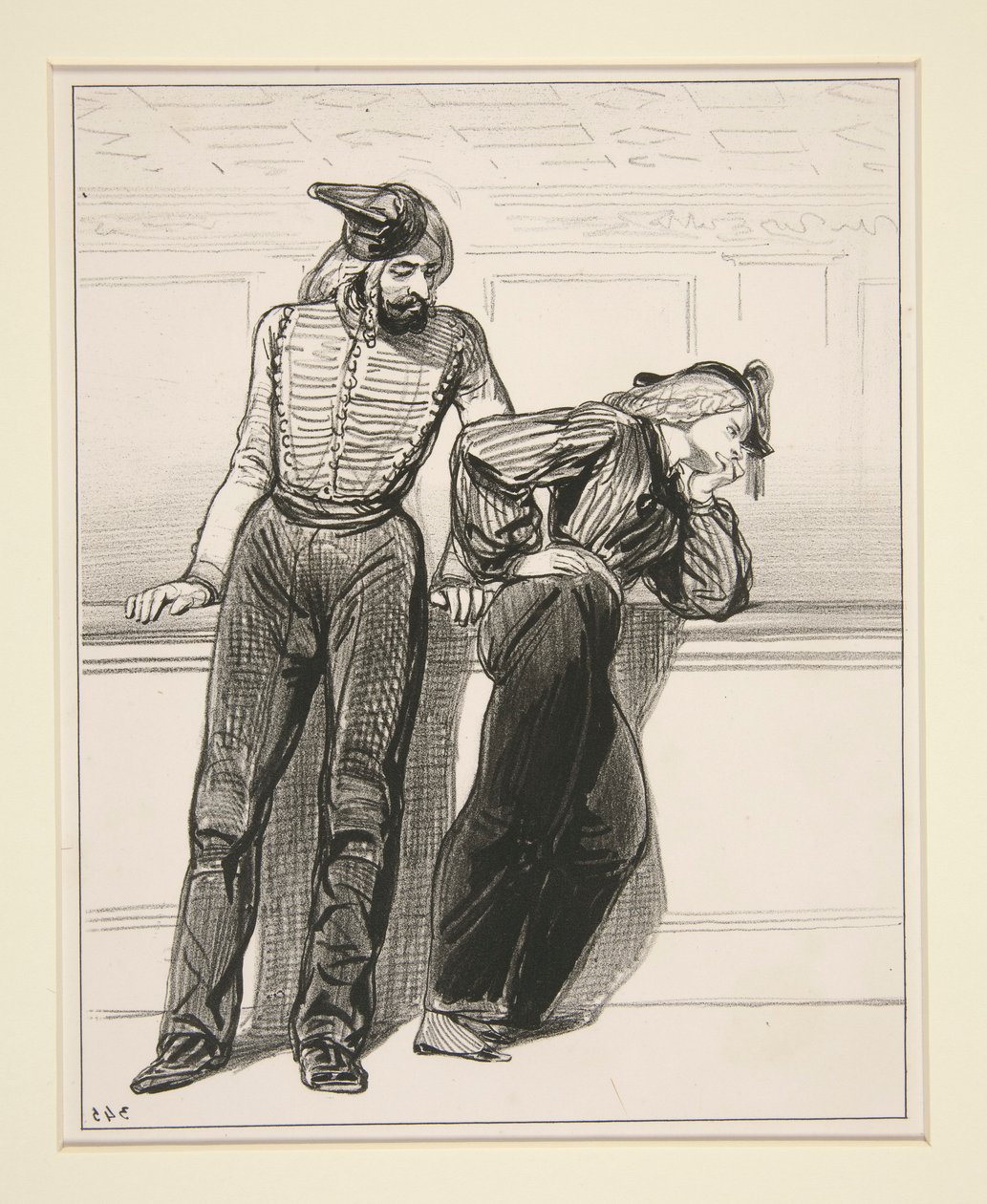 The Longshoremen - No. 54 - Ata binmek by Paul Gavarni