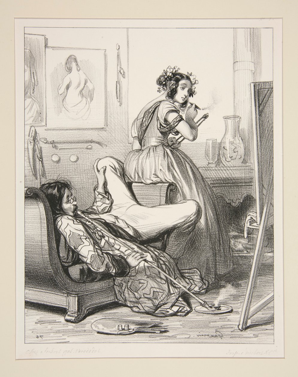 Azizim sana benziyor, n by Paul Gavarni