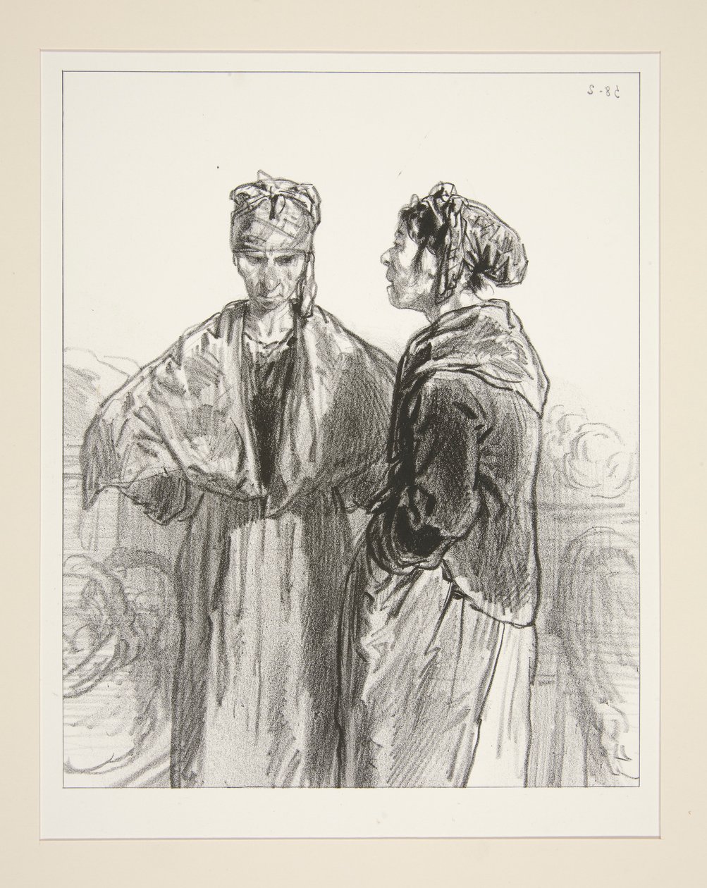 Benim adamım ve seninki, görüyorsun, Phemie by Paul Gavarni