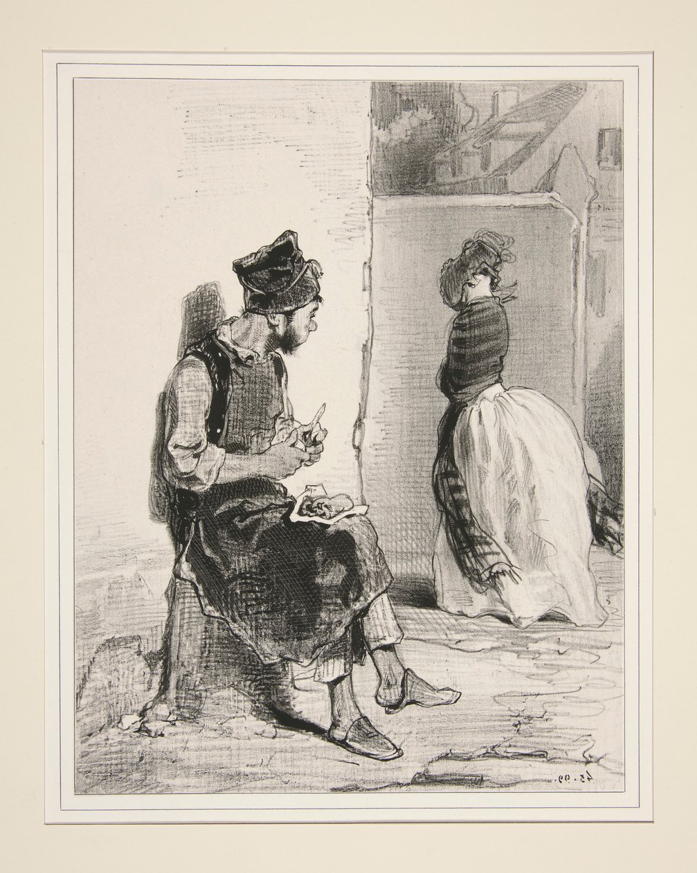 Artı bu ca de giberne! by Paul Gavarni