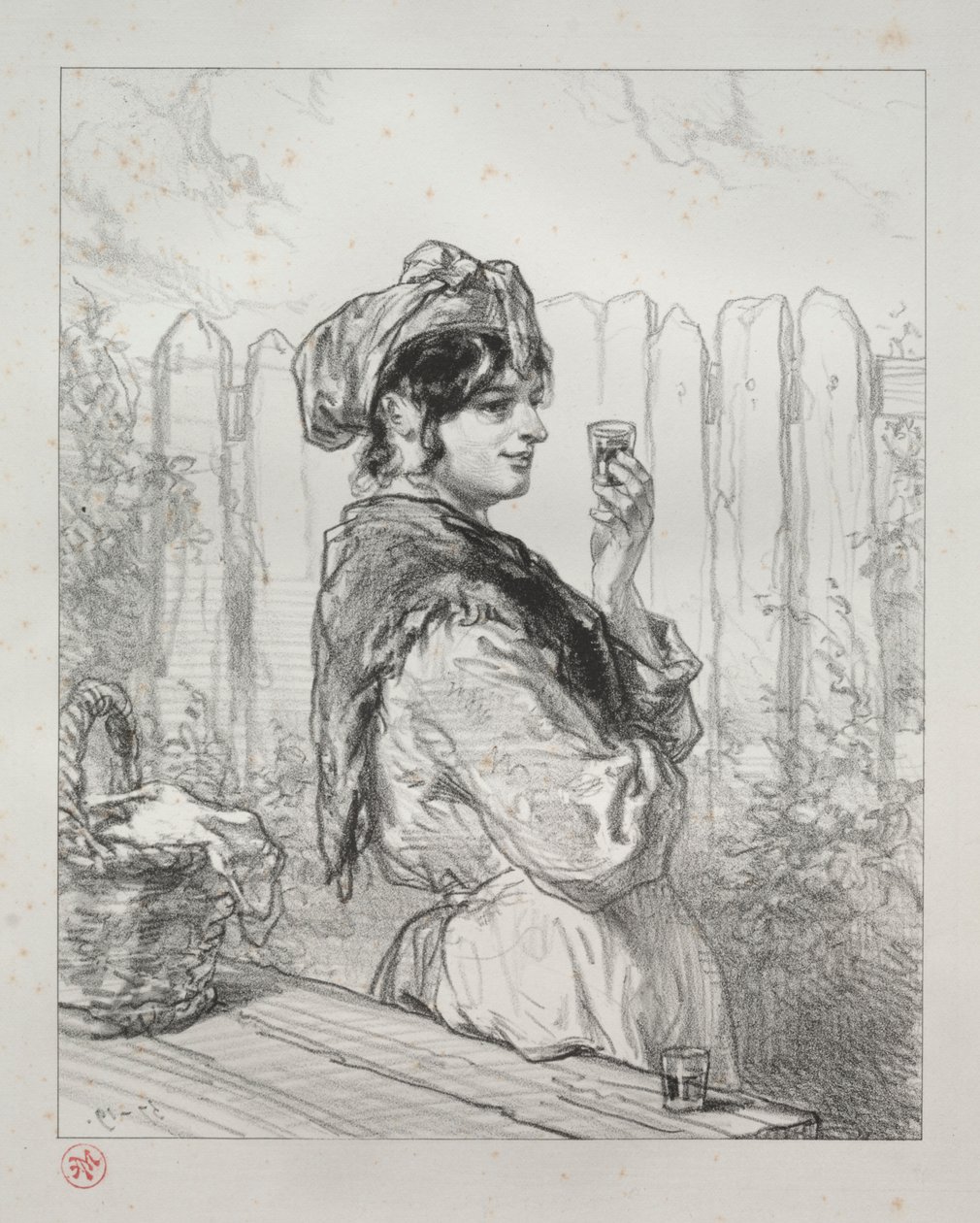 Brandi Şeftali by Paul Gavarni