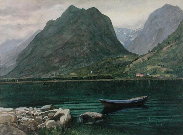 Norveç Manzarası by Paul Gerhard Rosen