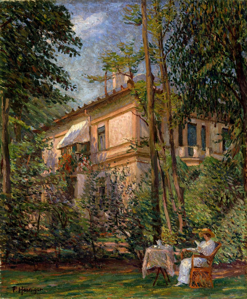 Goldschmits Villası, 19. yüzyılın sonları veya 20. yüzyılın başlarında. by Paul Hoeniger