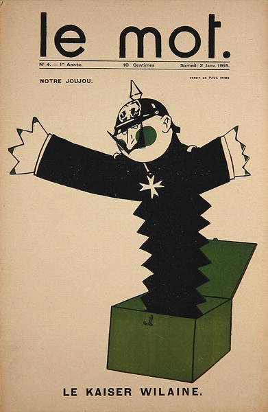 Notre Joujou, Le Kaiser Wilaine, Le Mot