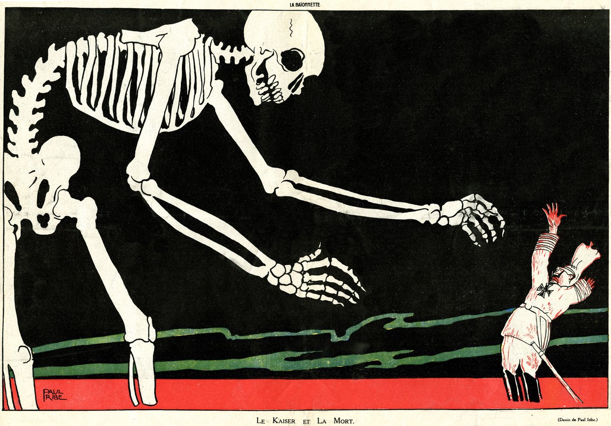 The Kaiser and Death, from Kamerad!, 