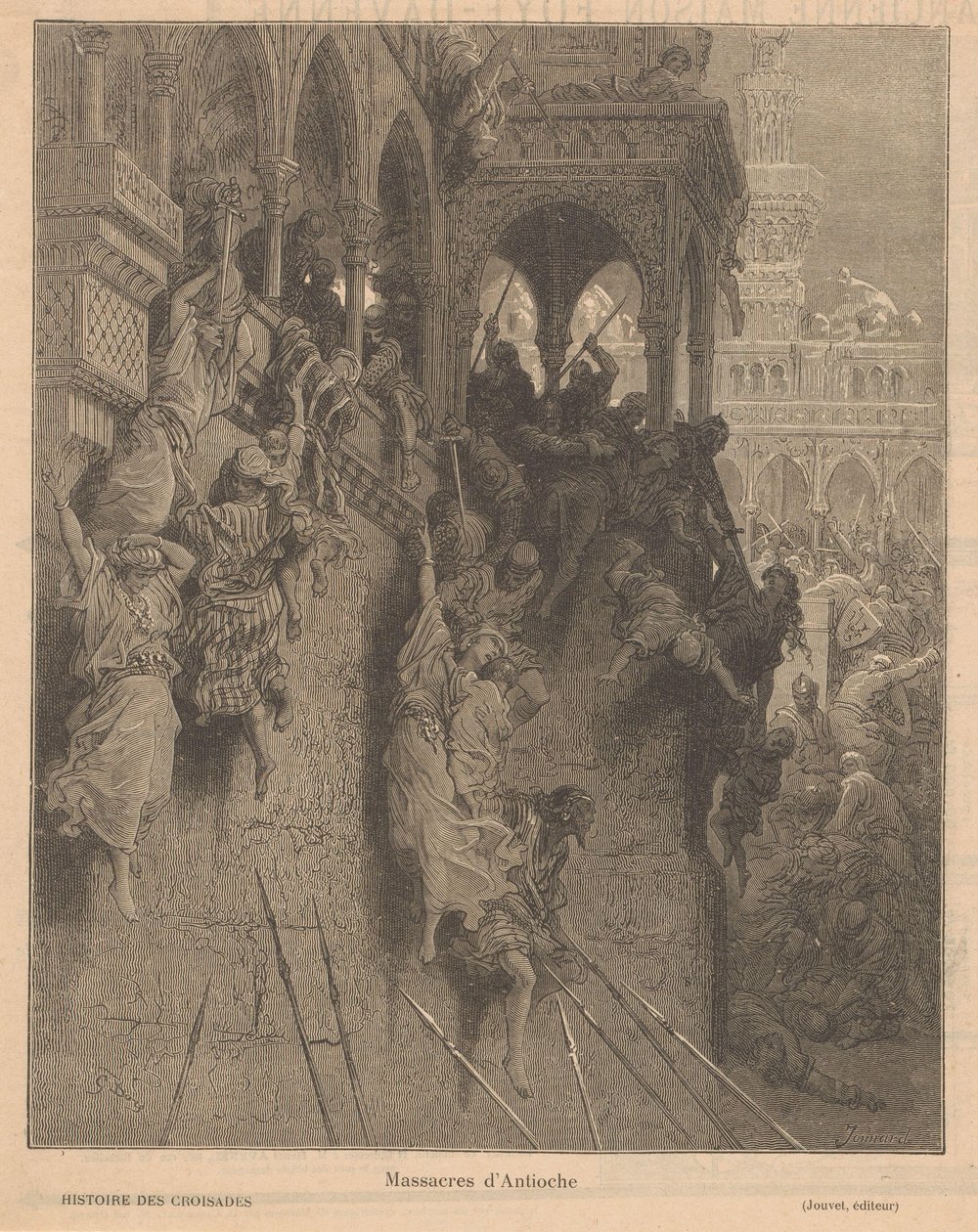 Val van Antiochië Antakya Katliamları (nesnedeki başlık) by Paul Jonnard