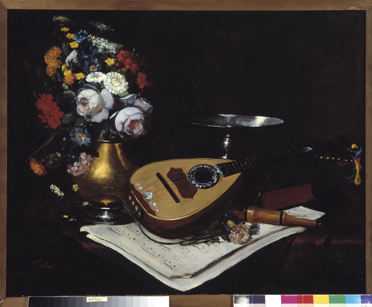 Mandolin ile natürmort Resim Paul Joret (19. yüzyıl) 19. yüzyıl Zorunlu söz: Koleksiyon vakfı de Provence, Marsilya