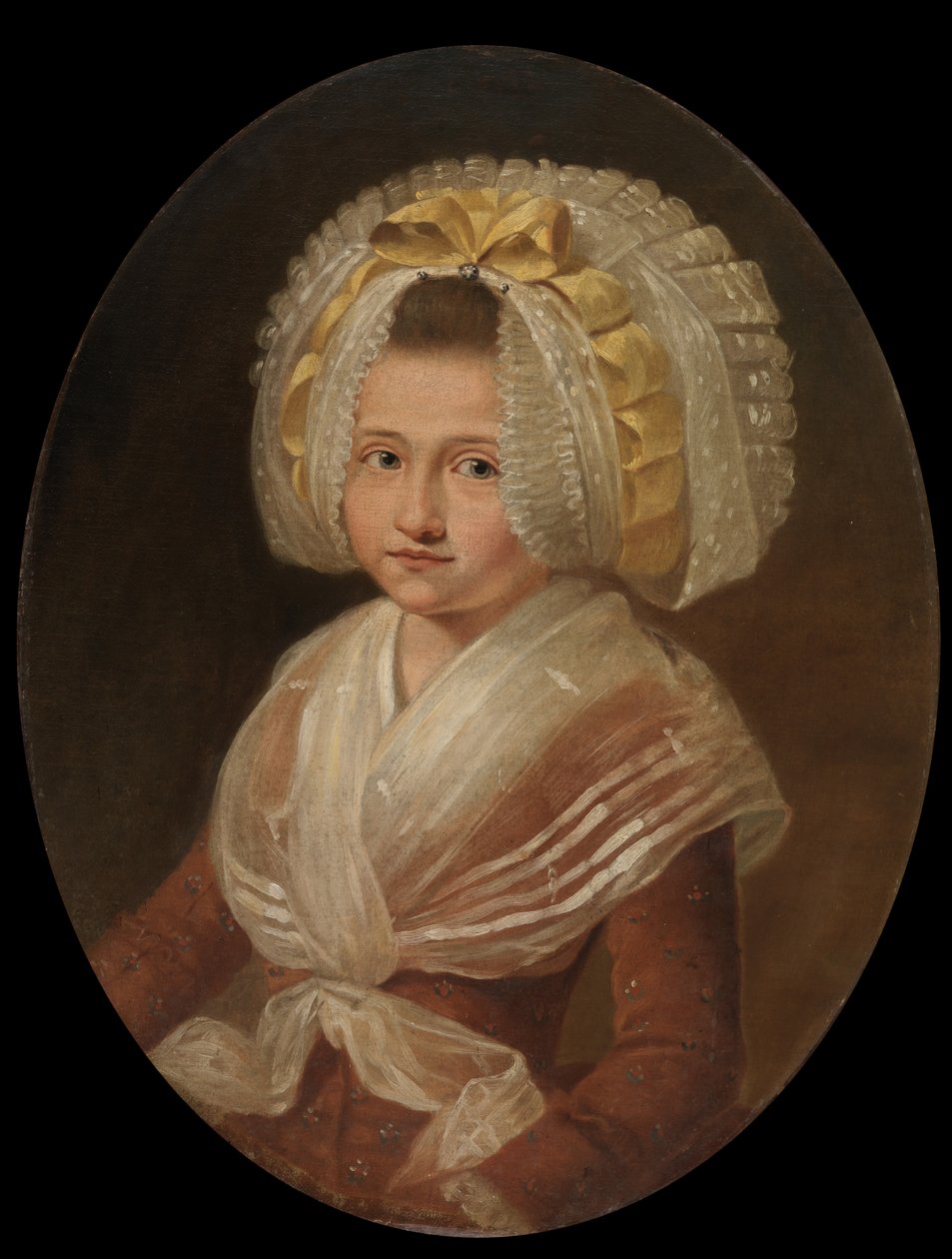 Maria Speybrouck'un Portresi (tuval üzerine yağlıboya) by Paul Joseph de Cock