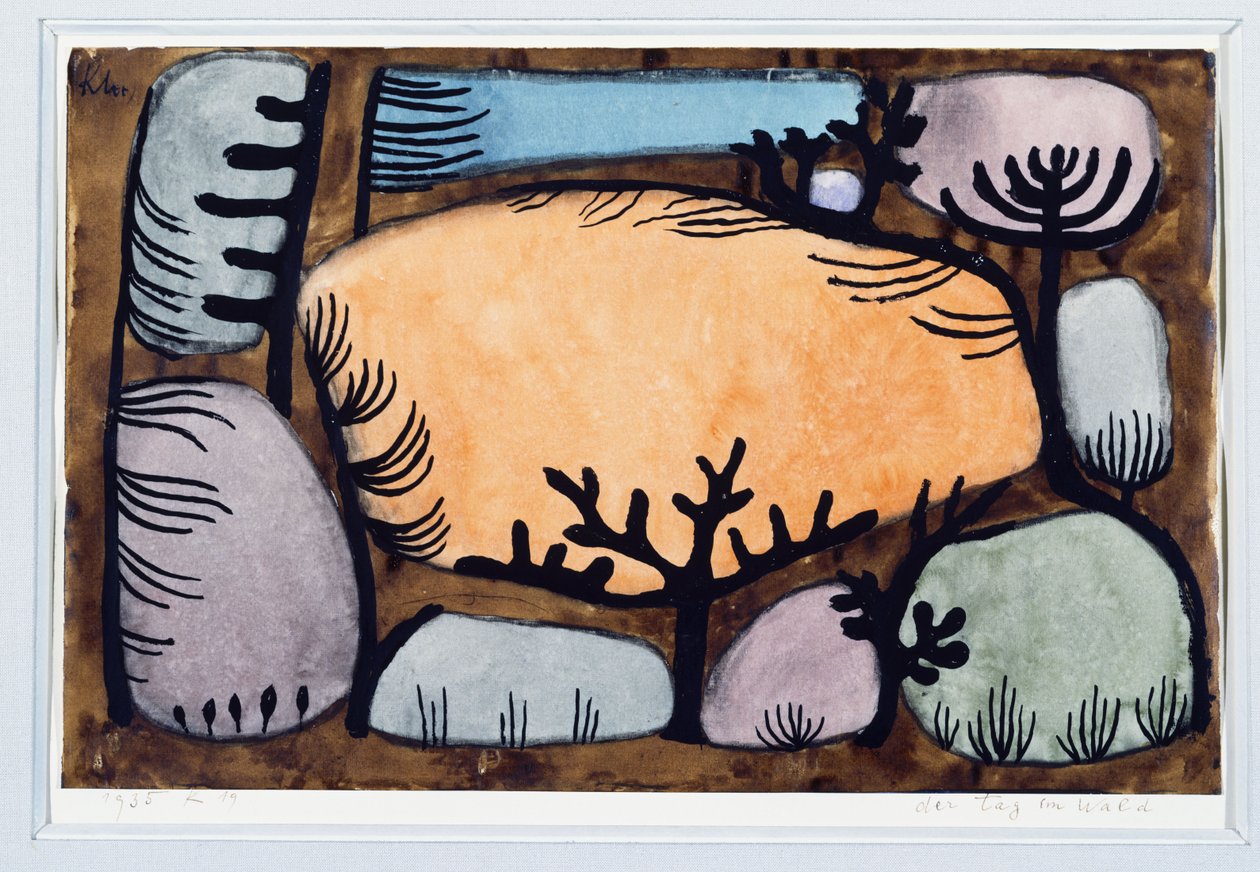 Ormanda Bir Gün by Paul Klee