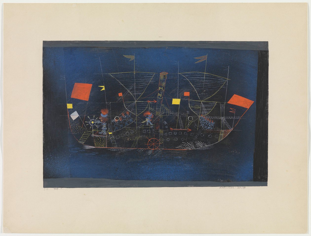 Macera Gemisi Macera Gemisi, 1927. by Paul Klee
