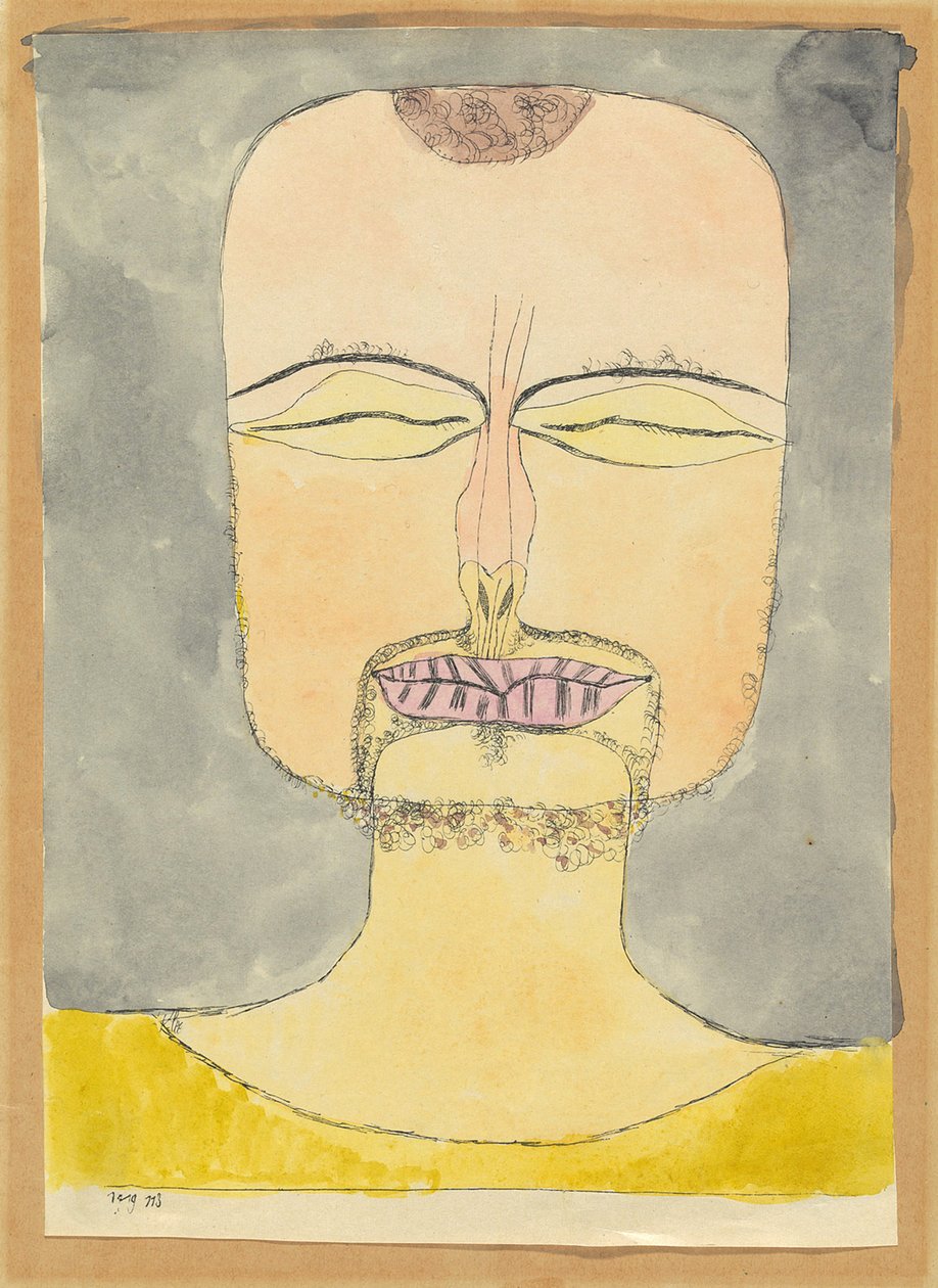 Çizimden Sonra 1975 Absorpsiyon, 1919. by Paul Klee