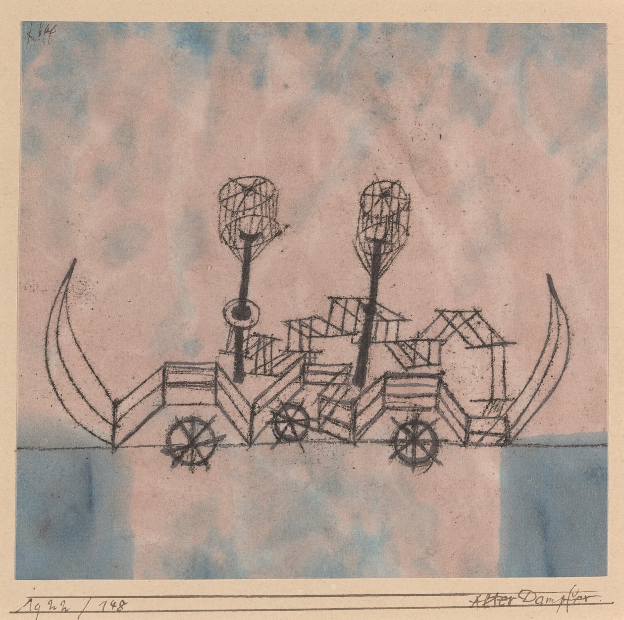 eski vapur by Paul Klee