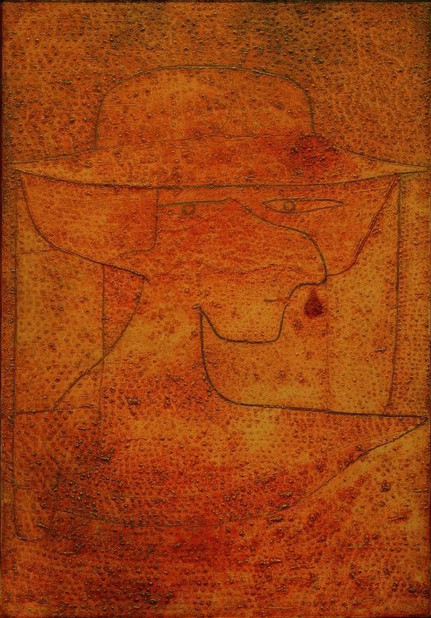 yaşlı kız by Paul Klee