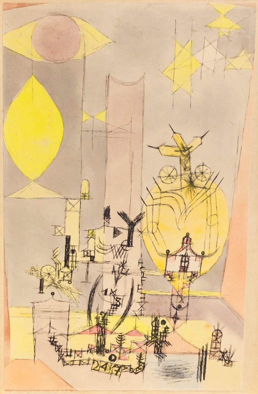 amerikan japon by Paul Klee