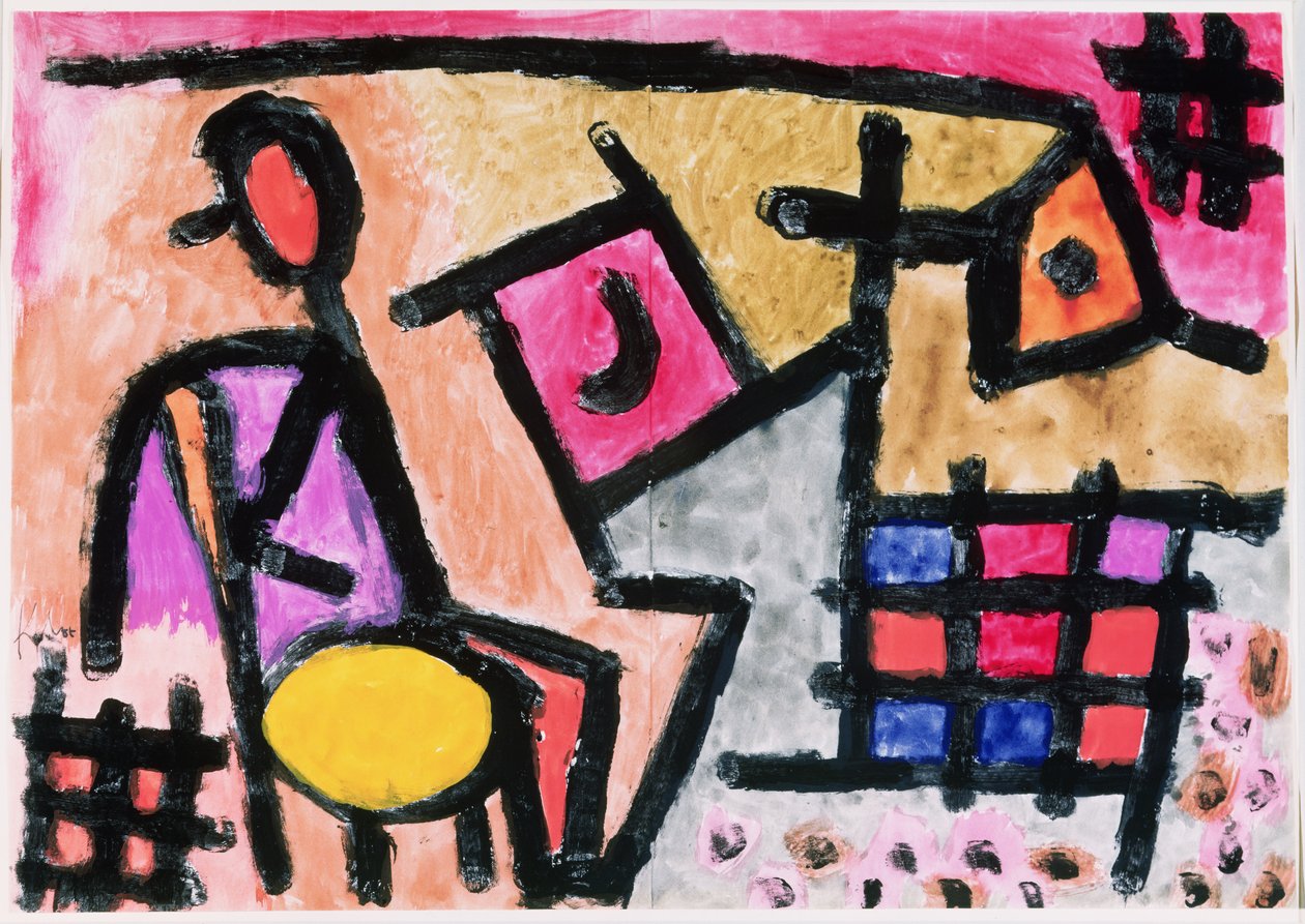 Eski sanayi by Paul Klee