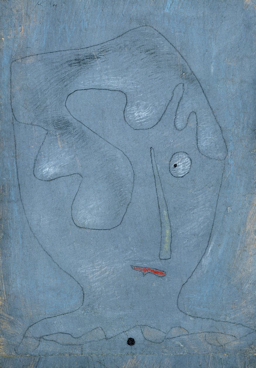 endişeli pusu by Paul Klee