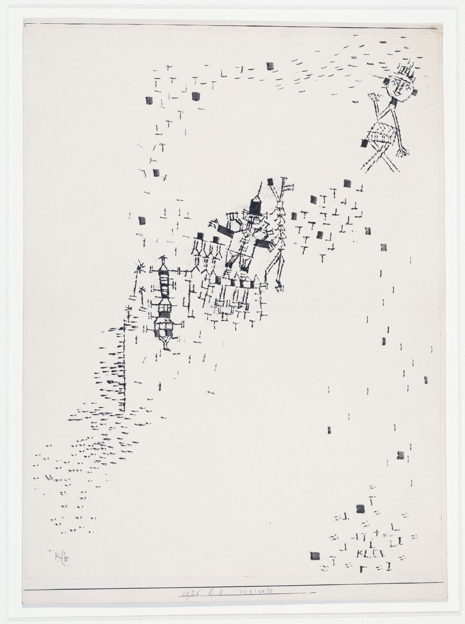 yoldan çıkmış by Paul Klee