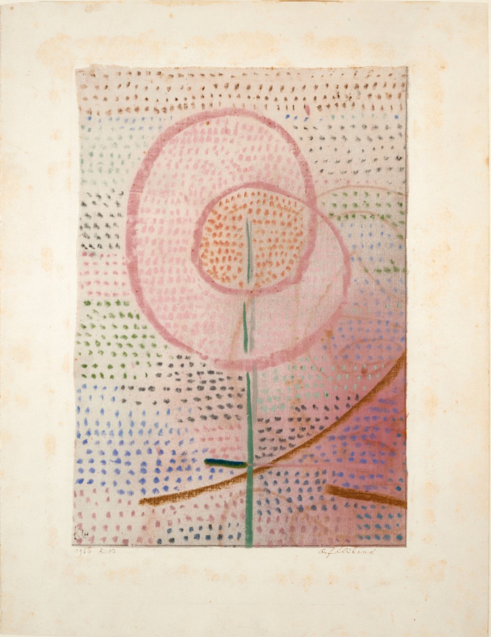 Çiçeklenme, 1934. by Paul Klee