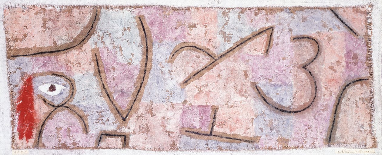 çarpıcı saç by Paul Klee