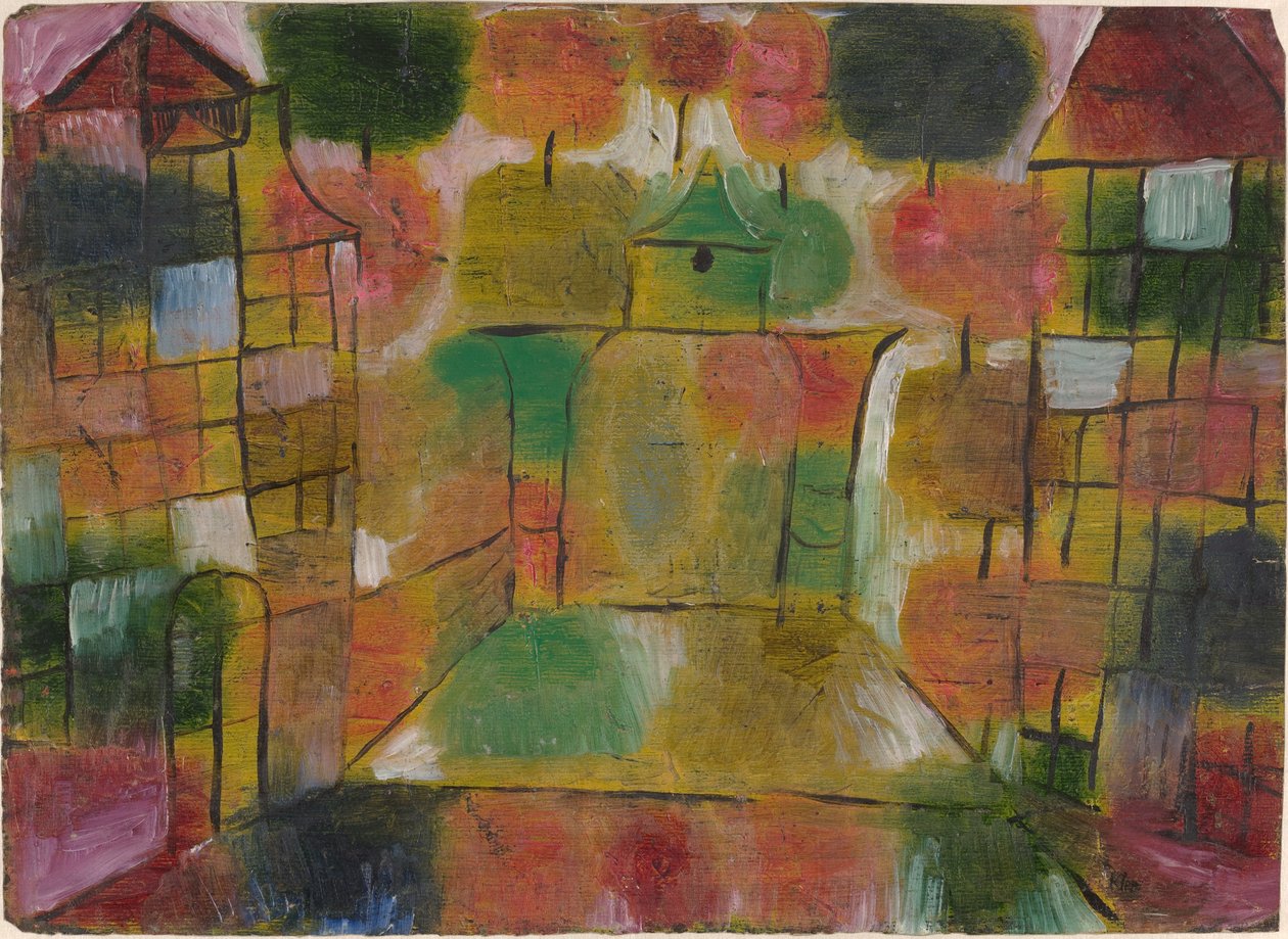 Ağaç ve Mimari -- Ritimler by Paul Klee