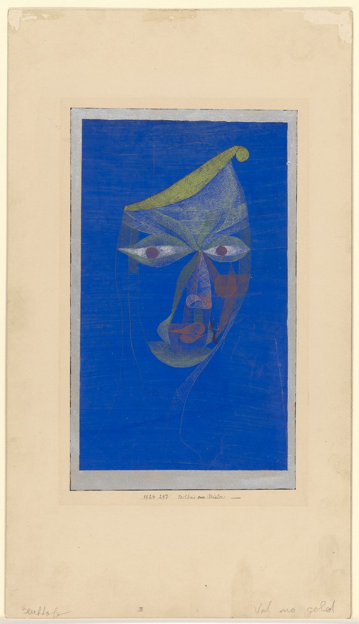 Bir Doğulunun Portresi by Paul Klee