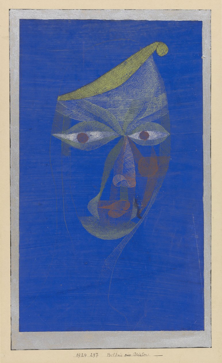 Bir Doğulunun Portresi by Paul Klee