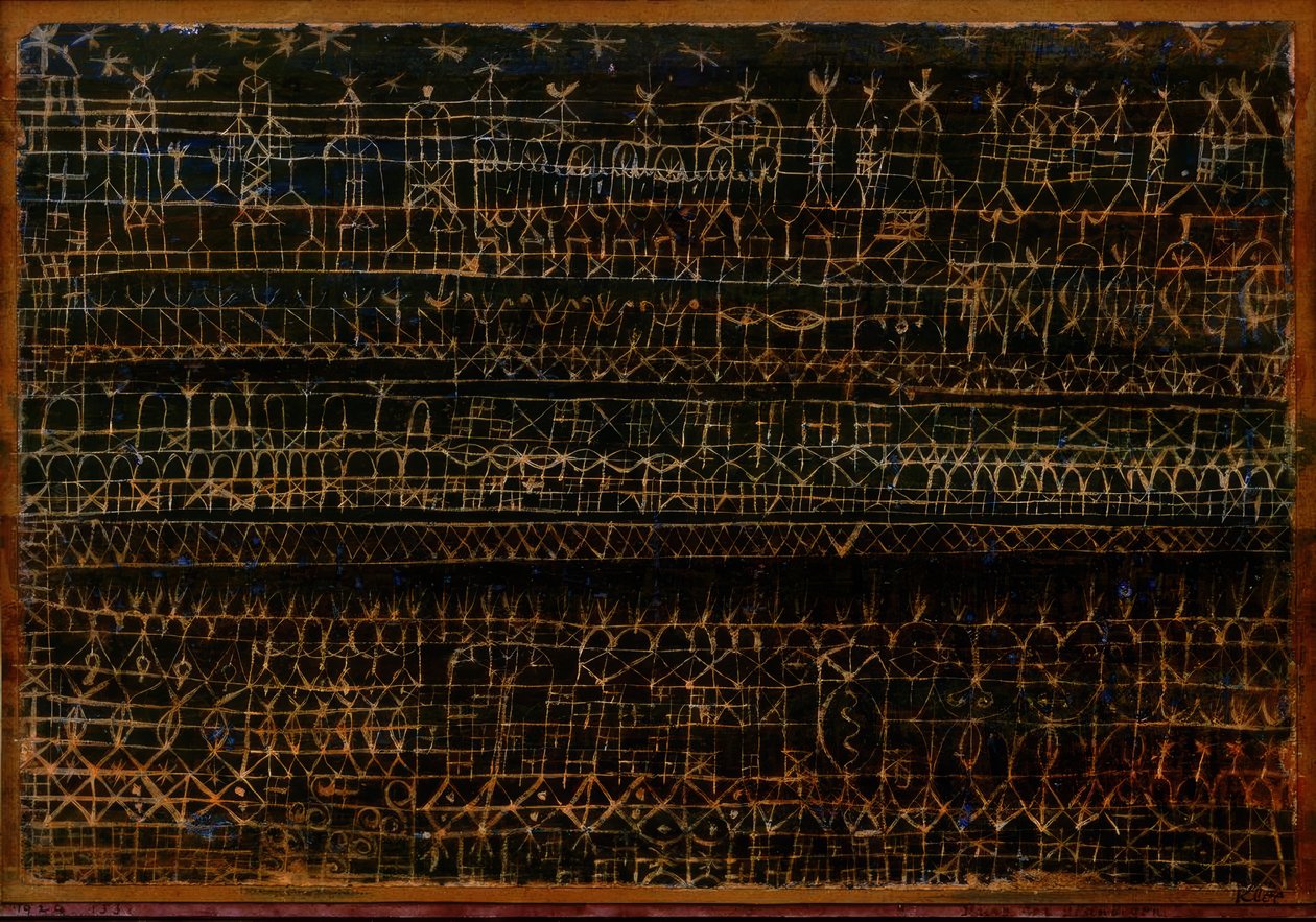 İnananların Kalesi by Paul Klee