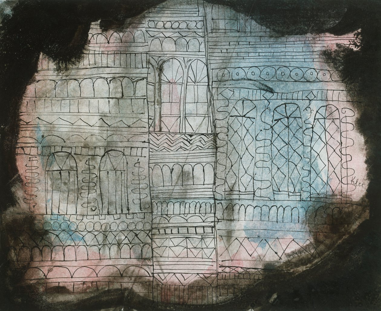 yanan kale by Paul Klee