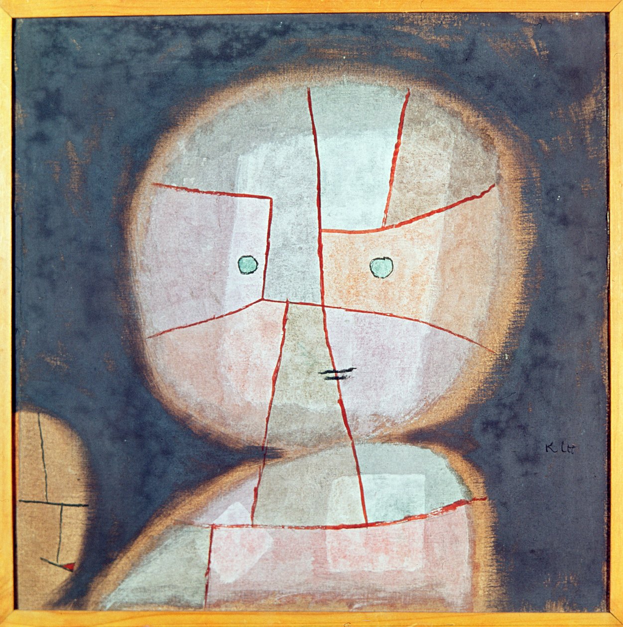 bir çocuğun büstü by Paul Klee