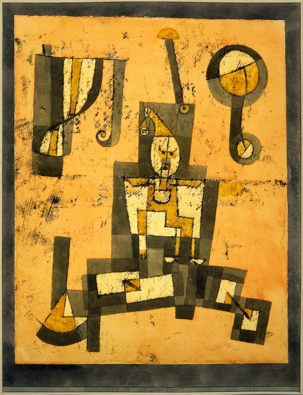 Tutsak Pierrot by Paul Klee