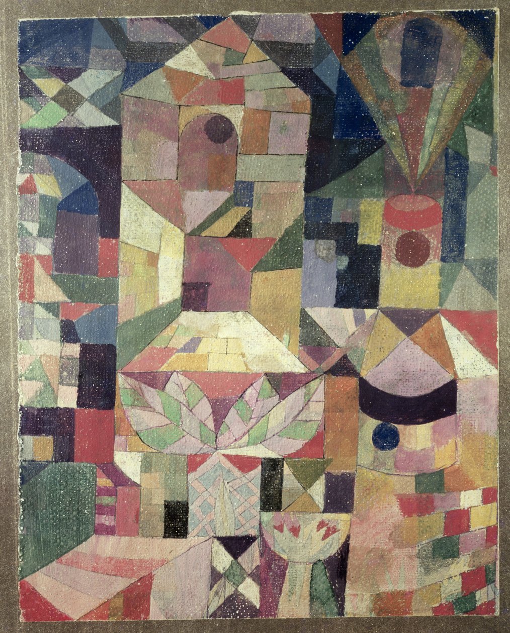 Kale Bahçesi by Paul Klee