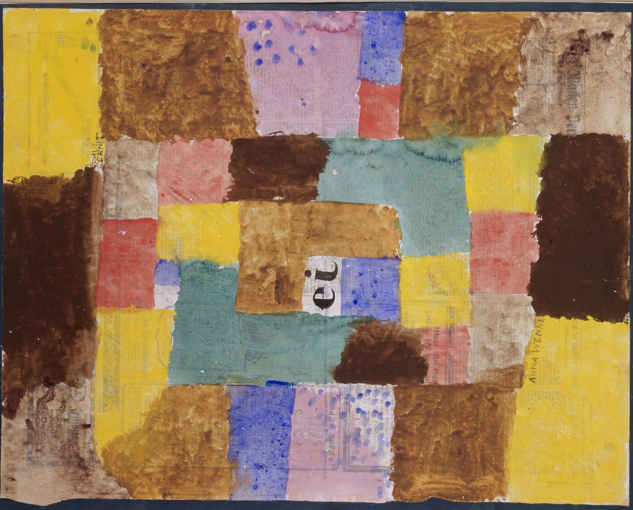 Merkezkaç bellek, 1923 by Paul Klee