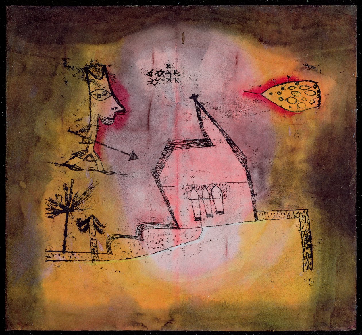şapel sallanıyor by Paul Klee