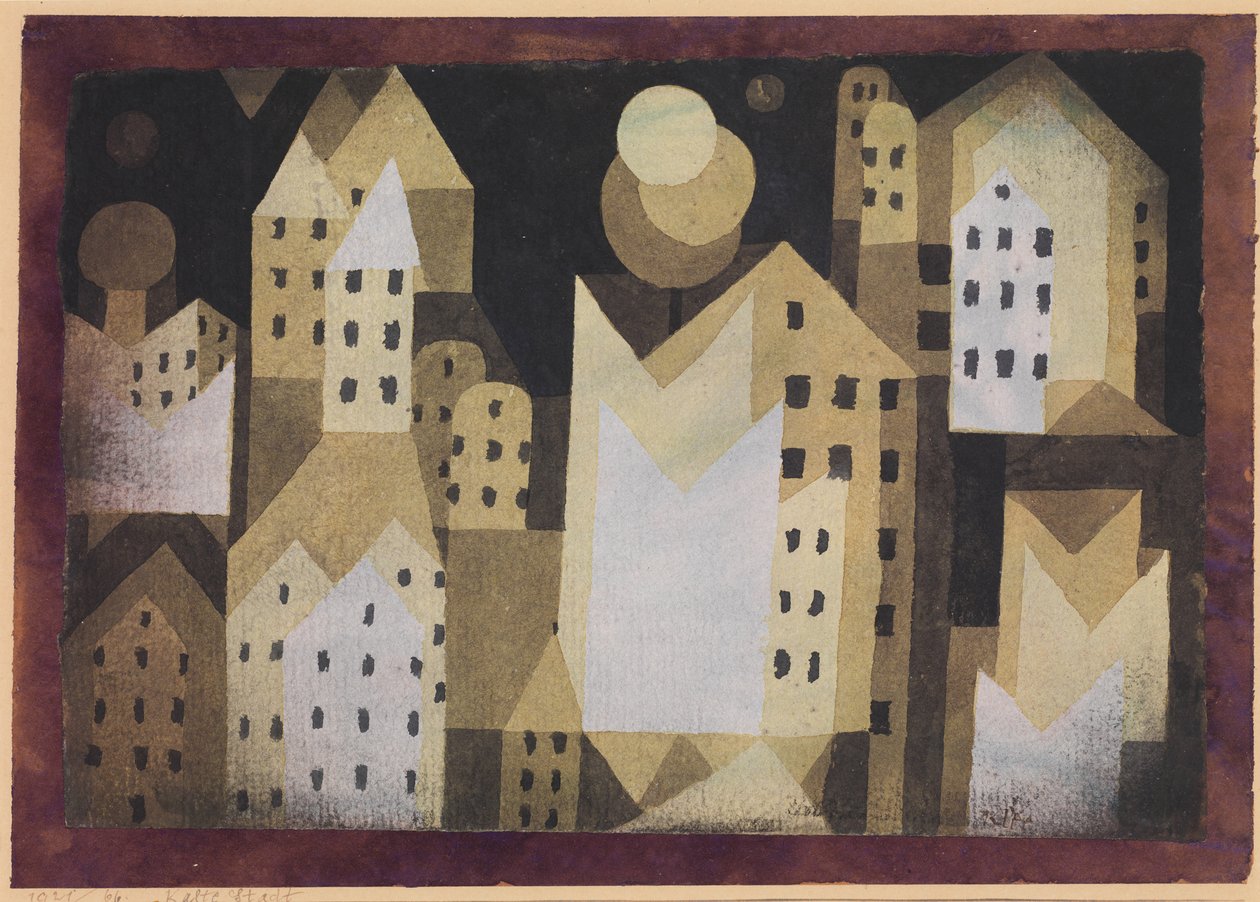 Soğuk Şehir by Paul Klee