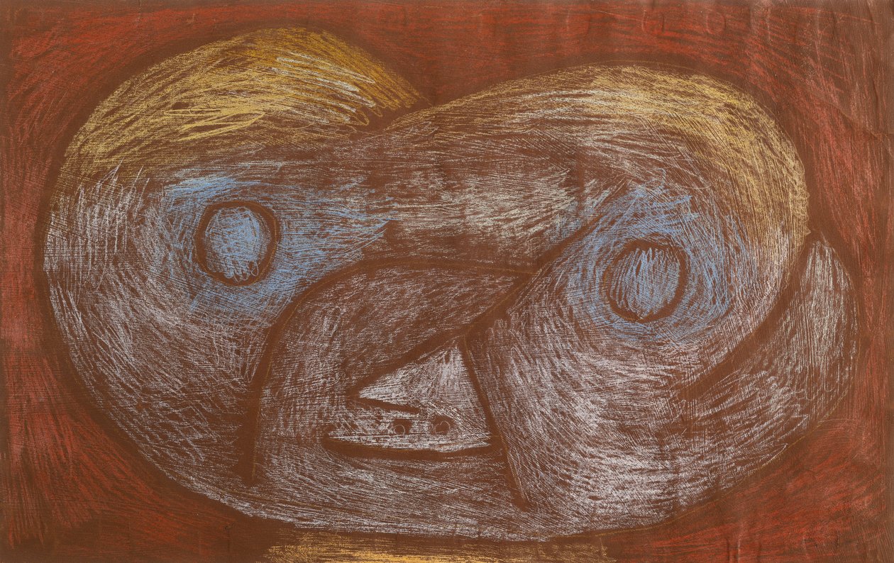 Moors'un Yaratığı; Bozkırdan yaratıldı by Paul Klee